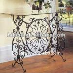 2012 china factory decorative iron coffee tables wrought iron table frame table base