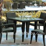 outdoor patio rattan/ wicker dining furniture set-YPS018