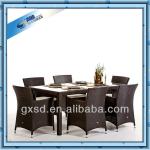 rattan party tables and chairs for sale-SDH1132