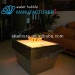 Indoor standing bar table with led light and bubble wall.-SBM242413T