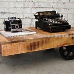 Industrial Coffee Table Cart-JIC-46 B
