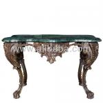 Console table with Marble top-88225GM
