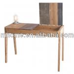 New mediterranean style ornament wood writing table with storage function-194S