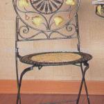 2014 Fashion Design Metal Fold Chair Home Decor