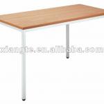 simple designed steel frame meeting table /rectangular multipurpose office table