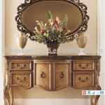 Luxuary antique wooden console tables