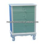 wood+mdf bedside table,wood bedside table,distressed bedside table