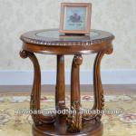 Antique Country Style Living Room Furniture Small Wood Table-0004