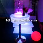 height adjustable table/luminous led bar furniture