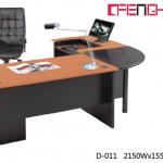 Classic single office desk side table for manager