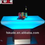 led bar furniture/led glow bar table