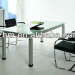 Glass Top Conference Desk,Negotiation Table,Glass Top Dining Table YC-TZA04