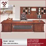 Antique solid wood executive desk for boss