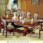 2013 Europe type stretch dinning table was made by import oak solid wood used for dinning room-2013 GS-829