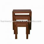 Rizhao Harmony nesting wooden tables-HY-NT-002