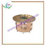 Durable environmental DIY corugated cardboard paper table