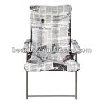 foldable metal frame chair two levels adjustable