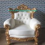 Mahogany Furniture of Gold leaf racoco Mahogany furniture chair .