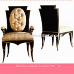 Hotel furniture indoor solid wood armchair