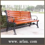 Top quality outdoor antique wooden park bench with cast iron legs FW20