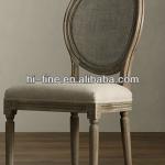 French style oak louis chair