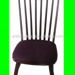 High back restaurant chair