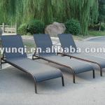 aluminum frame and fabric outdoor deck chair