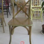 The new varnish wooden restaurant chairs