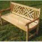 antique patio bench