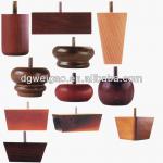 Elegant and high quality wooden furniture feet-ZF93 Wooden table leg