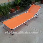 Foldabel aluminum sun beds and sun lounger