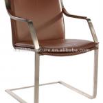 Leather dining chair