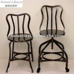 Vintage iron chair-OL1010C