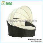 Classic Hot Sale Garden Rattan Sunbed-Rattan Sunbed -YX-SB012