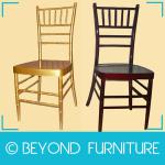 Golden Color Metal Used Banquet Chairs For Sales