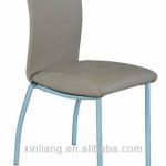 modern hot sale cheap metal leather dining chair