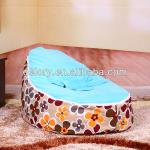 printed pattern sofa baby bean bag with filling