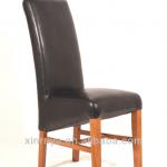 Upholstered french style wooden dining chair