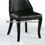 B2691 wholesale high quality luxury pvc antique wooden chairs for dinner