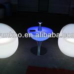 light up coffee table and chairs-YK-C44
