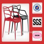 Supply New Design Plastic Dining Chair(Factory) MAKA-2017