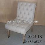 fabric nursing chair with wheels-SF05-1K
