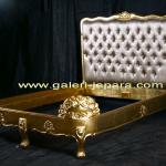 French Bedroom set - Jepara furniture - Mahogany furniture-BED 021