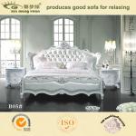 French antique bedroom solid wood furniture B05#