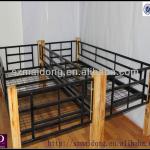 Solid wood bunk bed