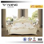classic solid wood carve luxury bed 808-808