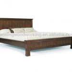 Solid Wooden Bed-JFHF