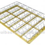 Semiflex steel bed frame