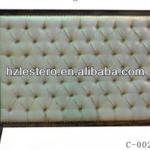 Wooden bed fabric oak bed headboard