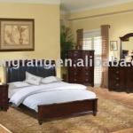 The latest design comfortable wooden bedroom furniture (BS-168c)